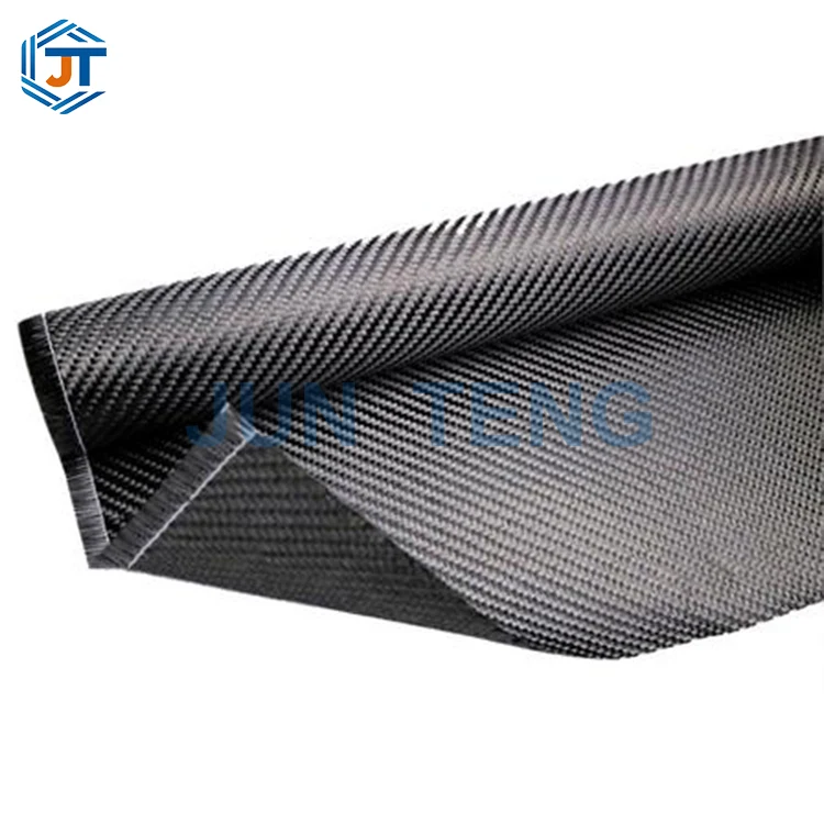 Tessuto in fibra di carbonio satinato da 220 g