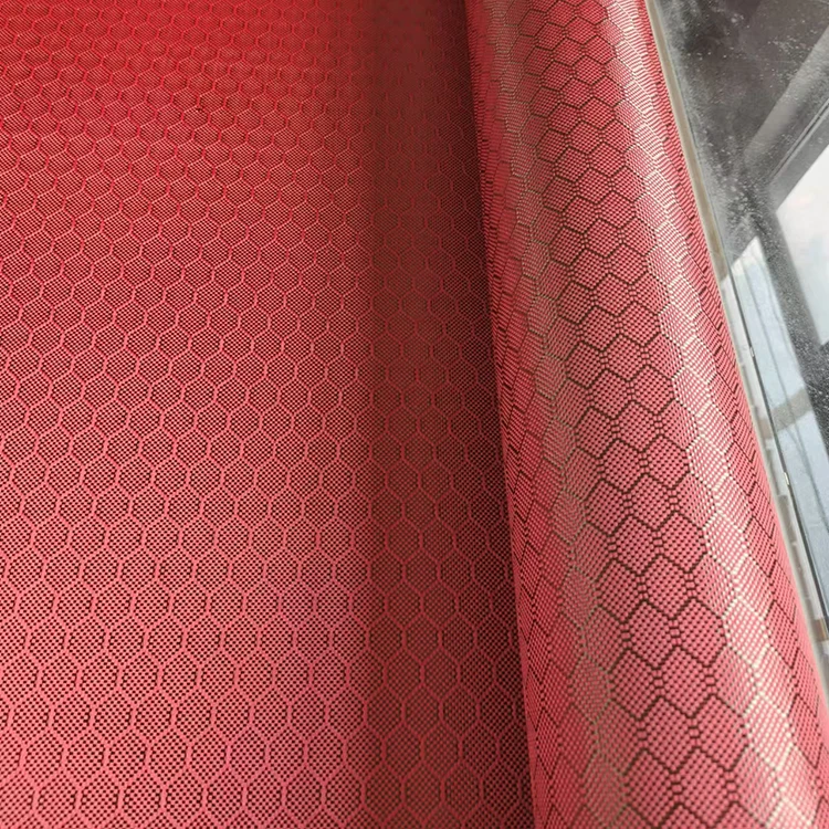 3K Red Woven Carbon Fiber Fabric